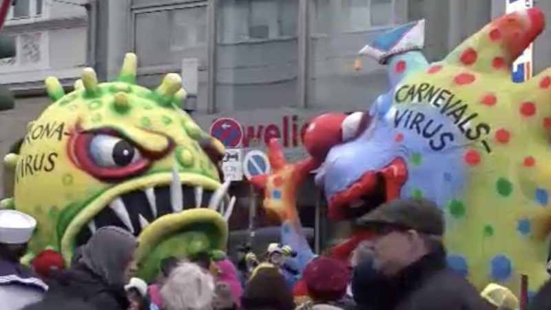 Corona-Kater nach Karneval (Foto: SAT.1 NRW)