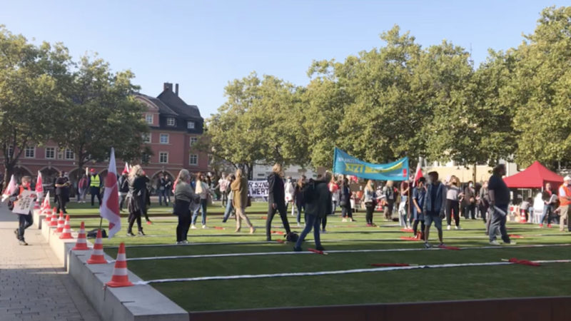 Warnstreiks im öffentlichen Dienst (Foto: SAT.1 NRW)