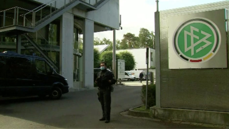 Razzia beim DFB (Foto: SAT.1 NRW)