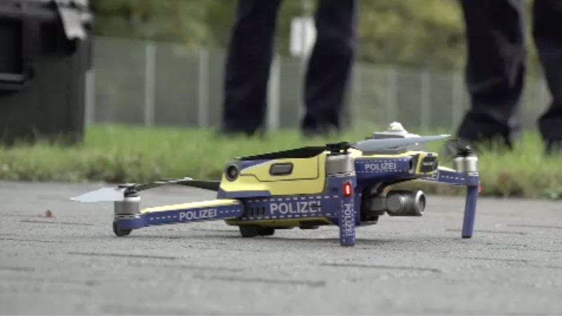 Drohnen für die Polizei (Foto: SAT.1 NRW)