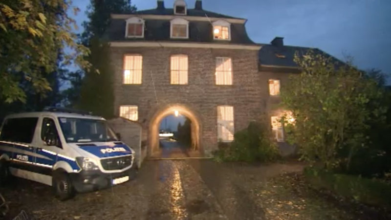 Razzia in Goch (Foto: SAT.1 NRW)