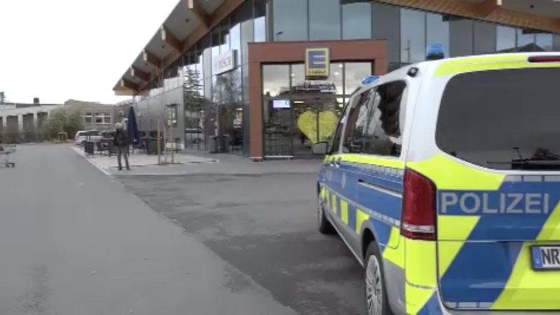 Messermann im Supermarkt (Foto: SAT.1 NRW)