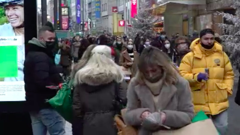 So lief der letzte Shopping-Tag in NRW (Foto: SAT.1 NRW)