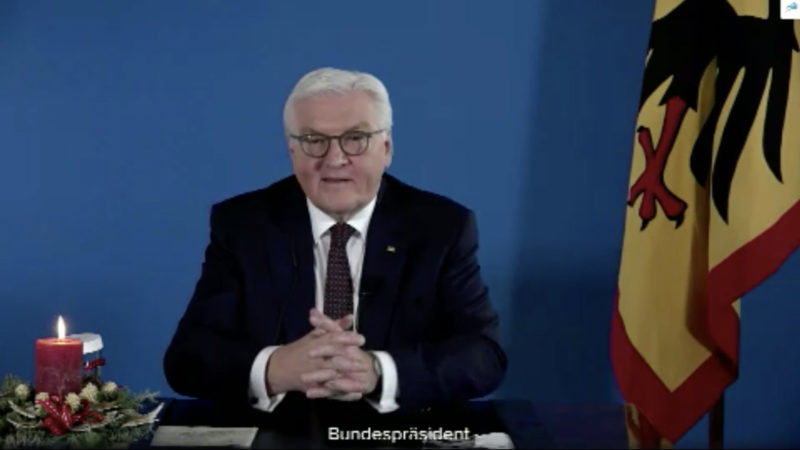 Video-Live-Chat mit dem Bundespräsidenten (Foto: SAT.1 NRW)