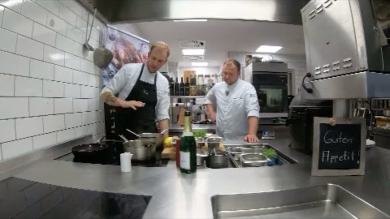 Virtuelles Kochen (Foto: SAT.1 NRW)