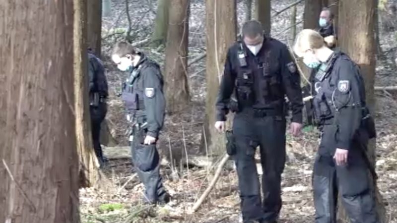 Spurenssuche nach Vergewaltigung in Köln (Foto: SAT.1 NRW)