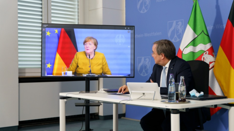 Marc Hillen mit aktuellen Einschätzungen zum Corona-Gipfel (Foto: SAT.1 NRW)