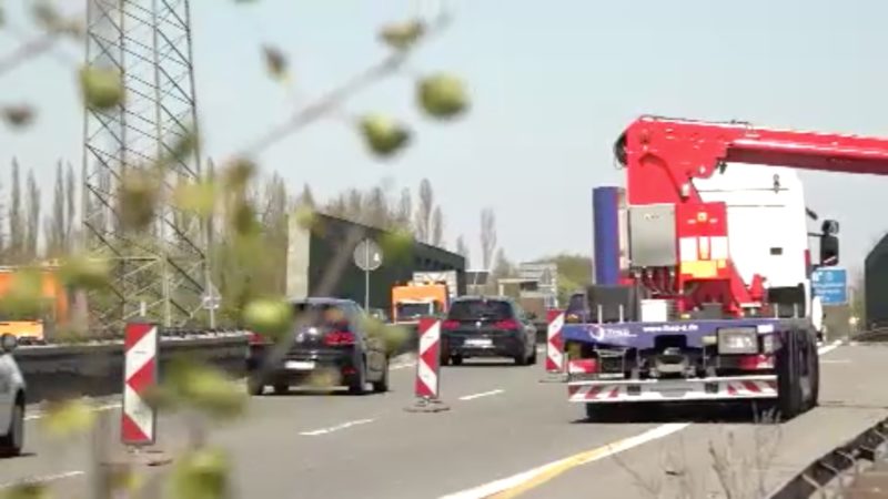 Brückenprüfung auf der A43 (Foto: SAT.1 NRW)