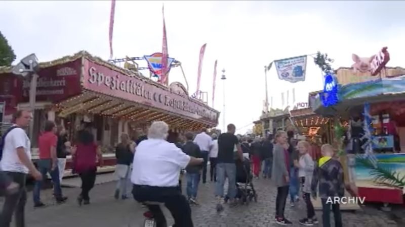 Cranger Kirmes offiziell eröffnet (Foto: SAT.1 NRW)