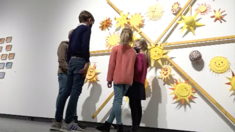 Kinderausstellung in Düsseldorf (Foto: SAT.1 NRW)