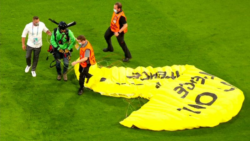 Umwelt-Proteste werden immer extremer (Foto: SAT.1 NRW)