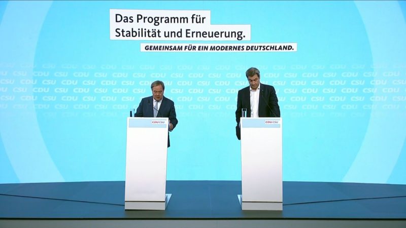 Wahlprogramm 2021: Was will Armin Laschet als Kanzler bewegen? (Foto: SAT.1 NRW)