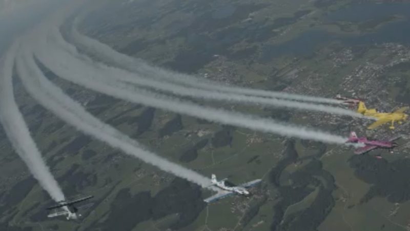 Grüße aus der Luft (Foto: SAT.1 NRW)