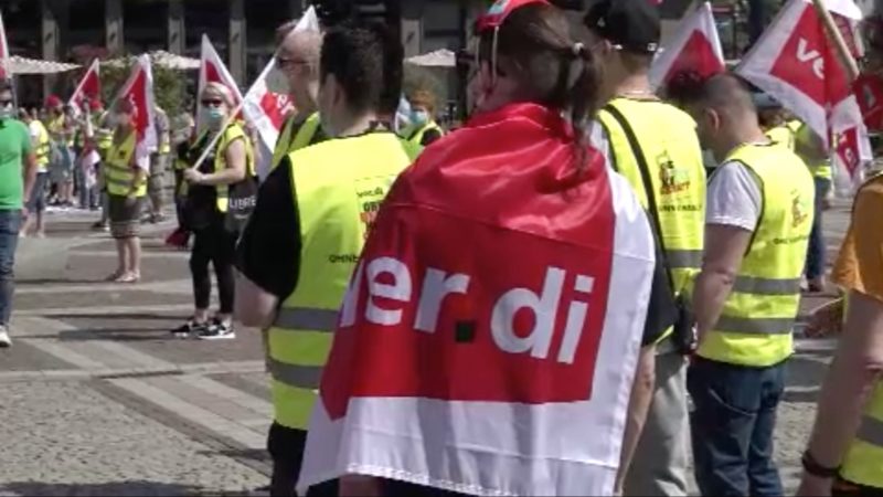 Wieder Streik im Nahverkehr  (Foto: SAT.1 NRW)