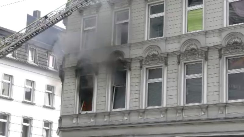 Explosion in Mehrfamilienhaus (Foto: SAT.1 NRW)