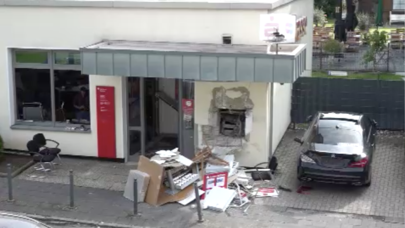 Gefährliche Sprengung in Bochum (Foto: SAT.1 NRW)