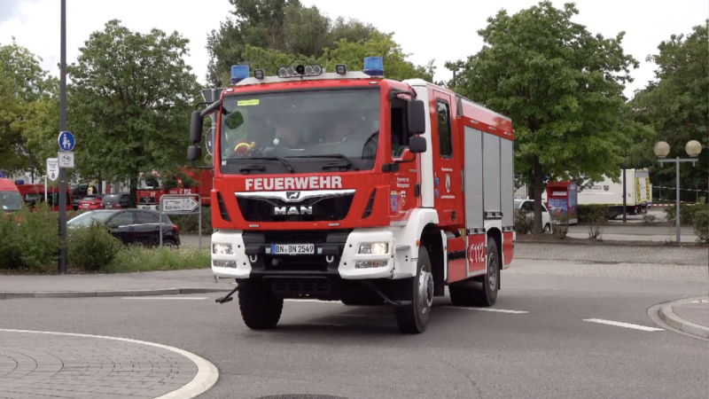 NRW-Feuerwehr hilft Griechenland (Foto: SAT.1 NRW)