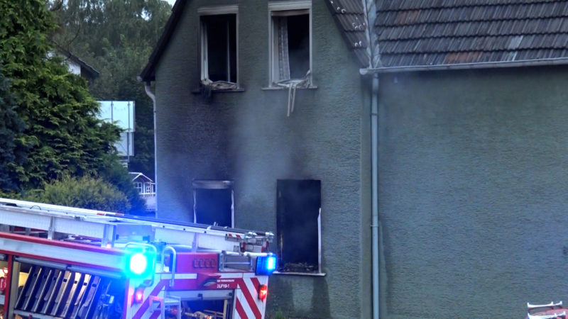 Feuerdrama in Fröndenberg (Foto: SAT.1 NRW)