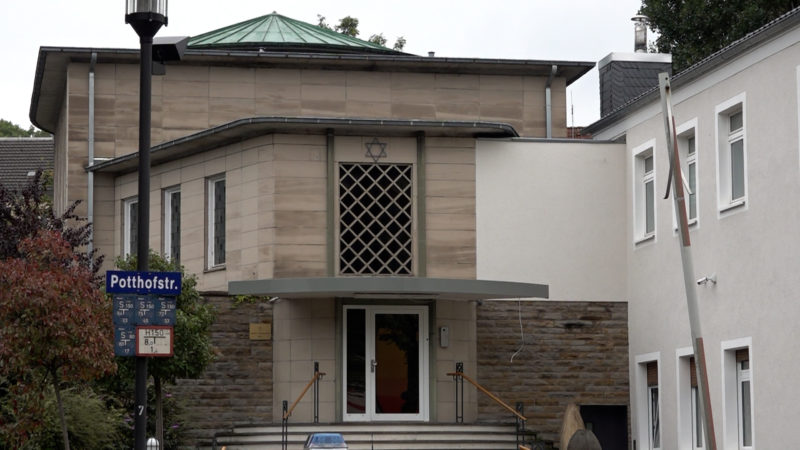 Terrorverdacht: Synagogen in Angst (Foto: SAT.1 NRW)