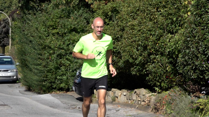 Jogger mit großem Ziel (Foto: SAT.1 NRW)