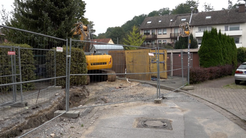 Anwohner von Straße abgeschnitten (Foto: SAT.1 NRW)