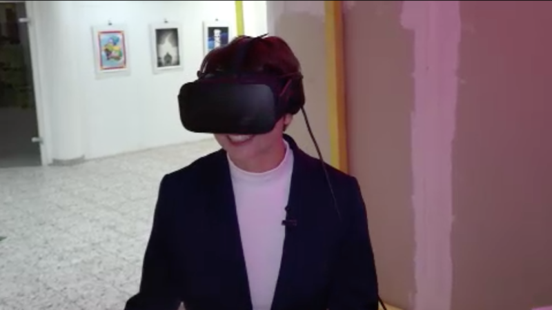 VR-Ausstellung in Gelsenkirchen (Foto: SAT.1 NRW)