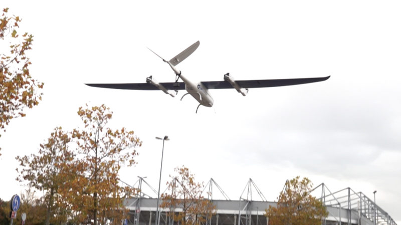 Flugtaxi der Zukunft (Foto: SAT.1 NRW)