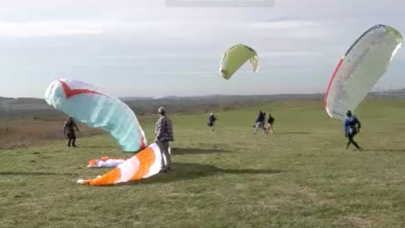 Paragliding im Ruhrgebiet (Foto: SAT.1 NRW)