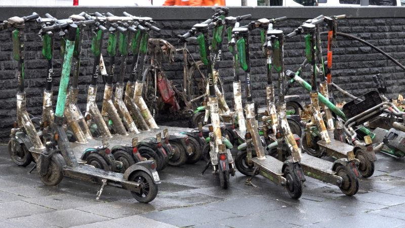 E-Scooter-Verbot in Gelsenkirchen (Foto: SAT.1 NRW)