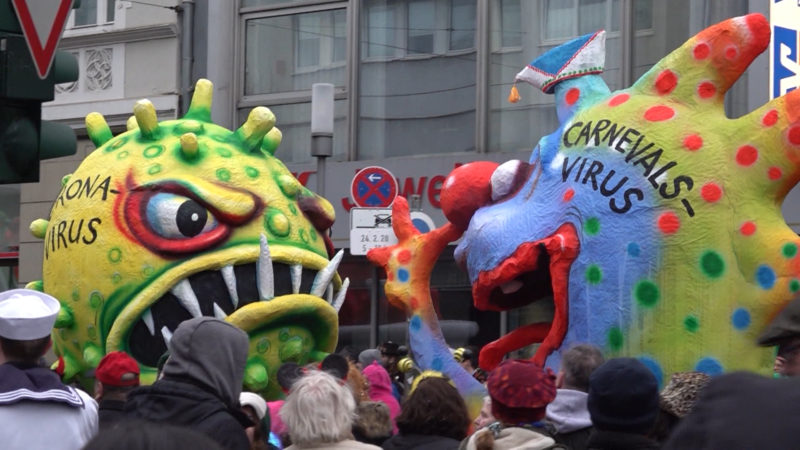 Karneval-Light für Düsseldorf (Foto: SAT.1 NRW)