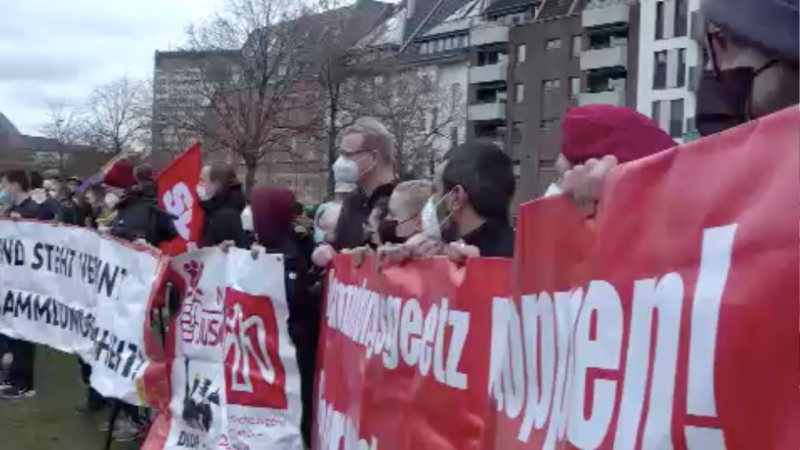 Versammlungsgesetz wird entschärft (Foto: SAT.1 NRW)