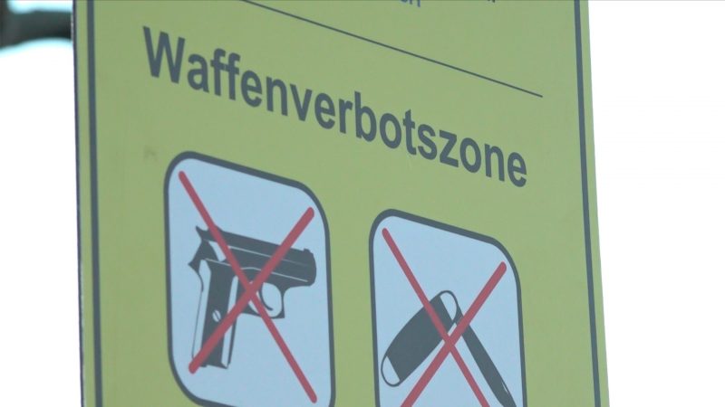 Bilanz der Waffenverbotszonen (Foto: SAT.1 NRW)