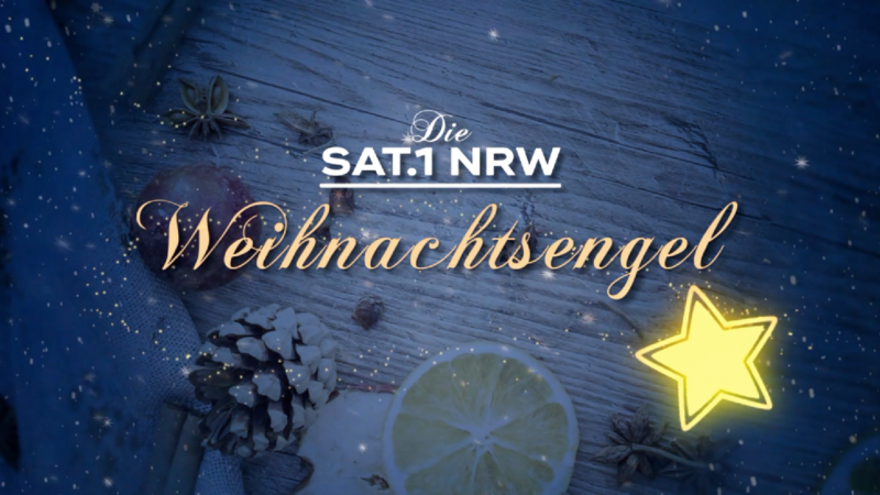 Weihnachtsengel verschenkt ganzen Einkauf (Foto: SAT.1 NRW)