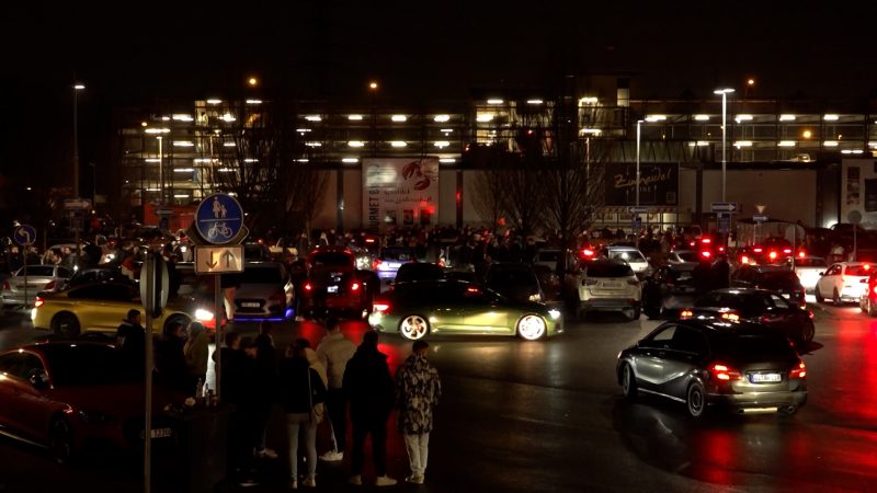 unangemeldetes Tuningtreffen (Foto: SAT.1 NRW)