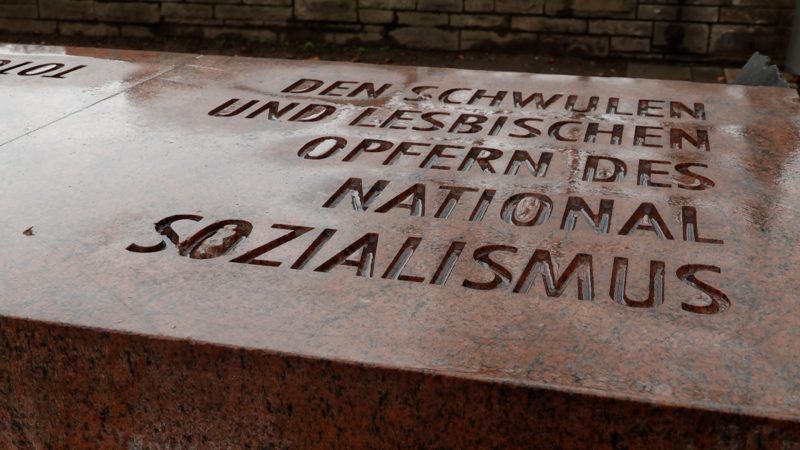 NS-Mahnmal geschändet (Foto: SAT.1 NRW)