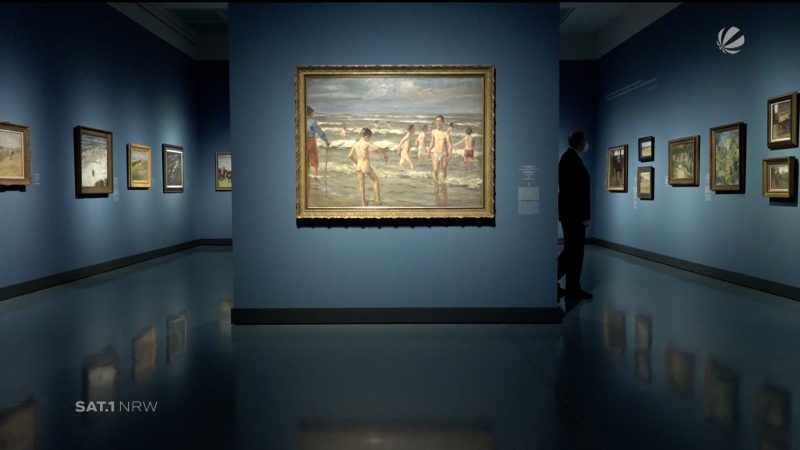 Ausstellung zu Max Liebermann (Foto: SAT.1 NRW)