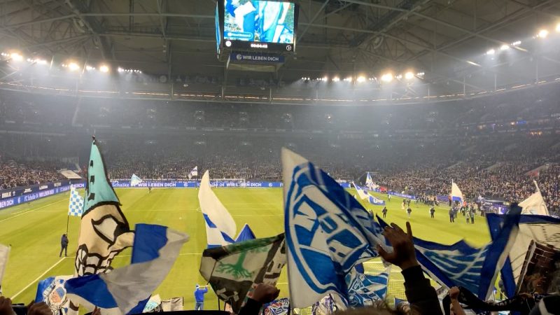 Schalke feiert Aufstieg (Foto: SAT.1 NRW)