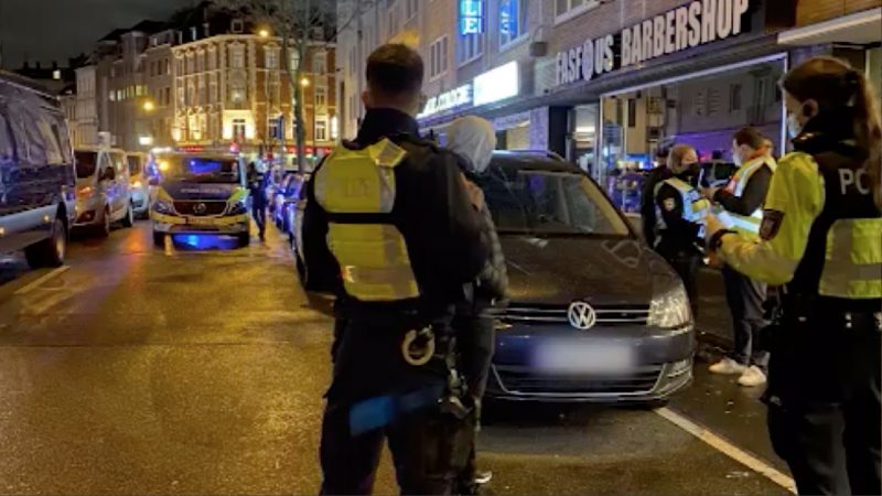 Großrazzia in Köln (Foto: SAT.1 NRW)