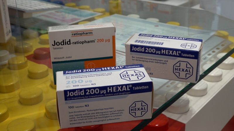 Ansturm auf Jod-Tabletten (Foto: SAT.1 NRW)