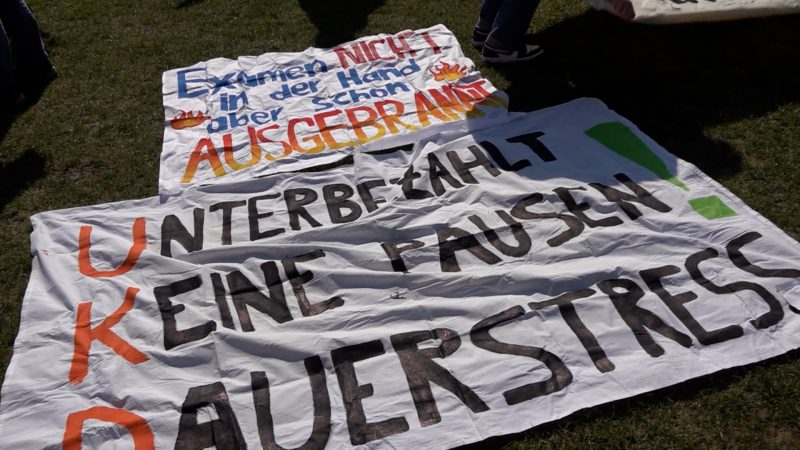 Entlastung für Klinikpersonal gefordert (Foto: SAT.1 NRW)