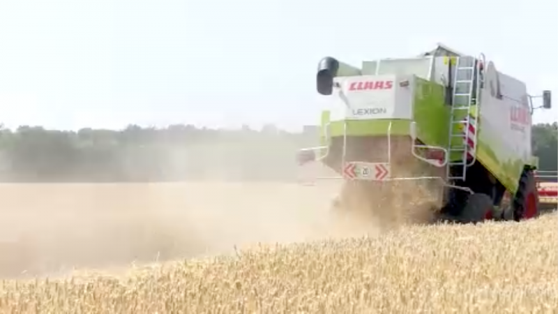 Controlled Traffic Farming in Tecklenburg (Foto: SAT.1 NRW)