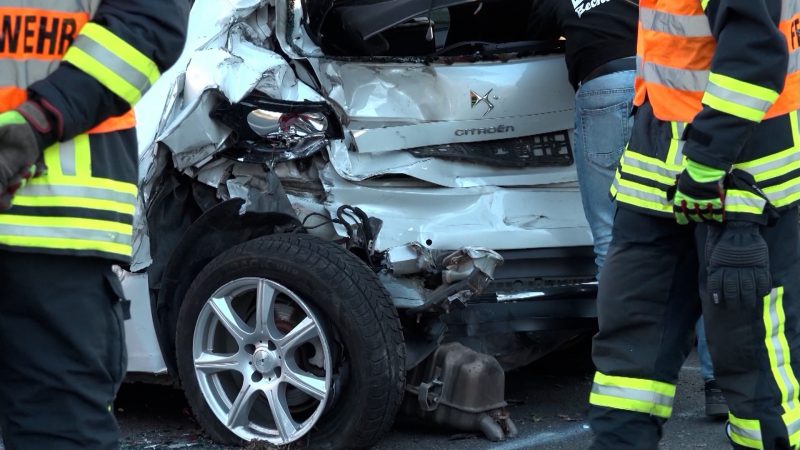 Schwerer LKW-Unfall auf der A1 (Foto: SAT.1 NRW)