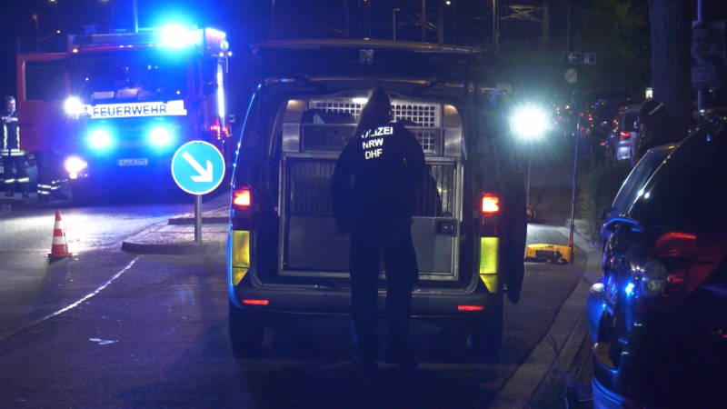 Schüsse vor Kölner Kiosk (Foto: SAT.1 NRW)