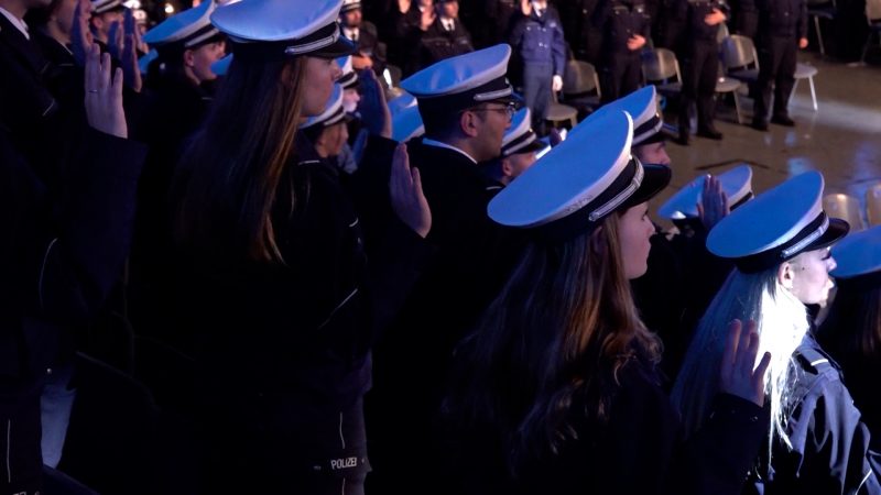 Zu wenig Polizeianwärter in NRW (Foto: SAT.1 NRW)