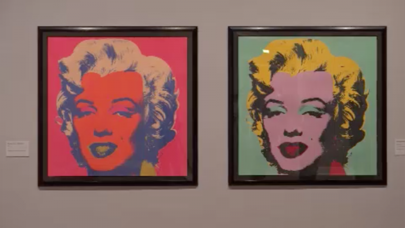 Warhol-Ausstellung in Münster (Foto: SAT.1 NRW)