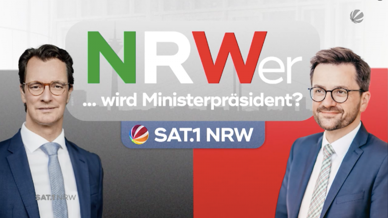 NRWER wird Ministerpräsident: Sonderinterview mit Thomas Kutschaty (Foto: SAT.1 NRW)