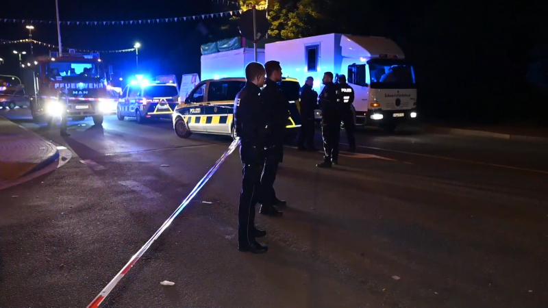 Toter nach Schüssen auf Kirmes (Foto: SAT.1 NRW)