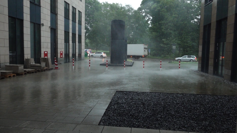 Schwere Unwetter in NRW (Foto: SAT.1 NRW)