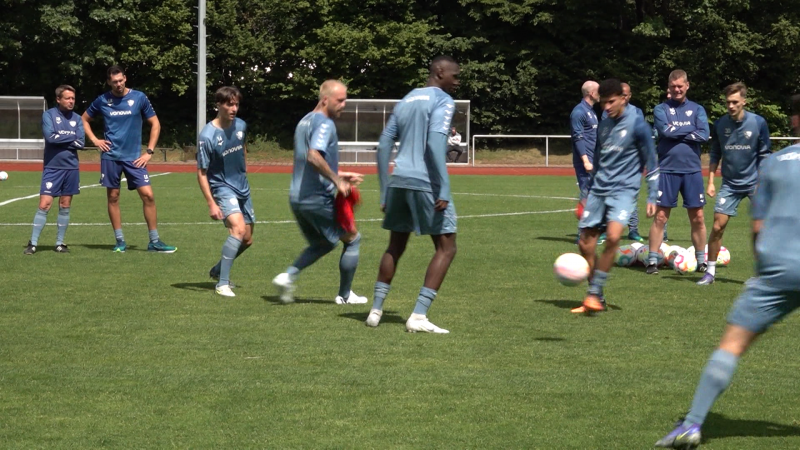 Trainingsauftakt beim VfL Bochum (Foto: SAT.1 NRW)