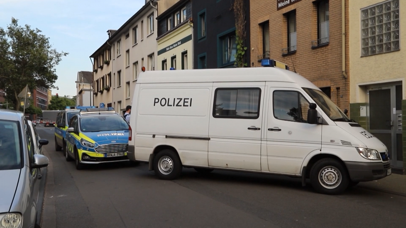 Festnahme nach Mord in Köln (Foto: SAT.1 NRW)